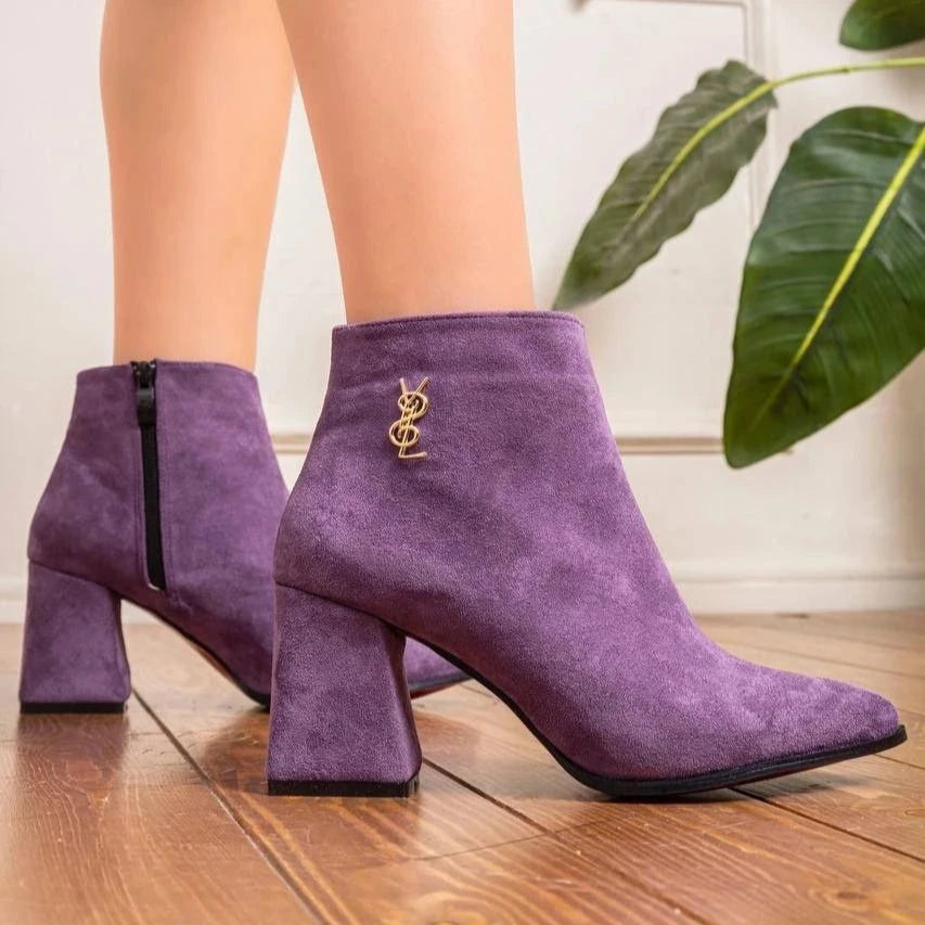 LS Mini Half Heel Light Suede-611