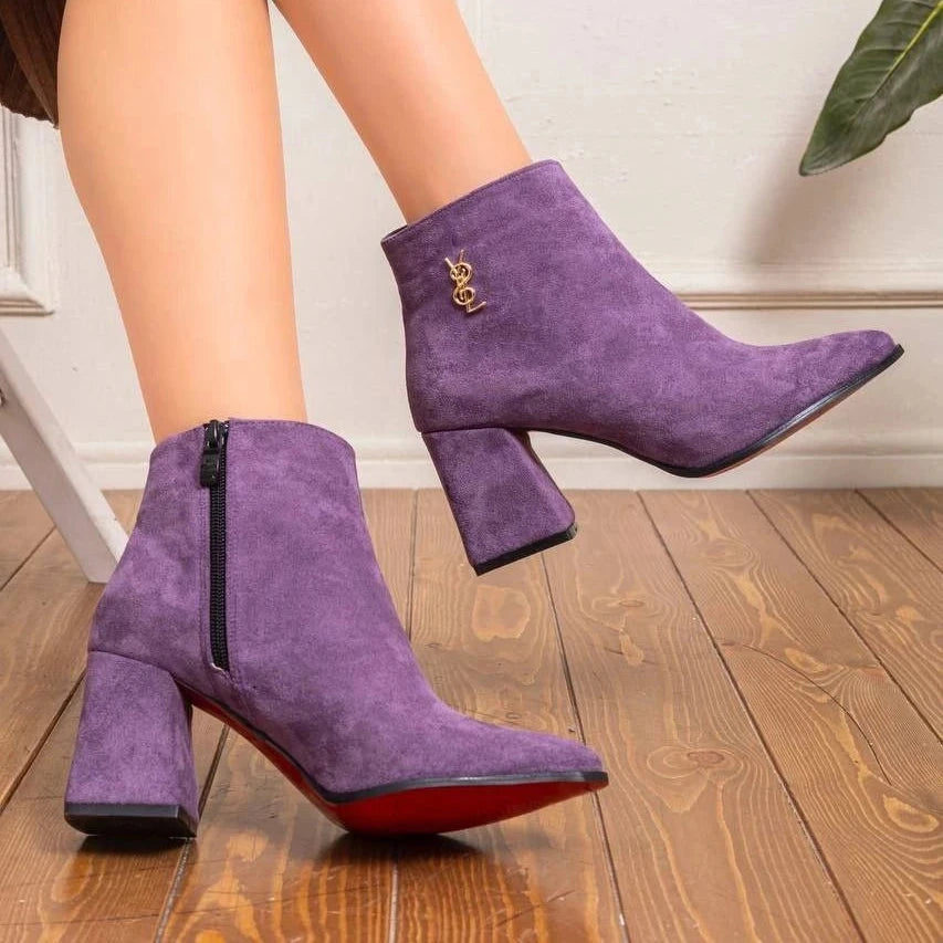 LS Mini Half Heel Light Suede-611