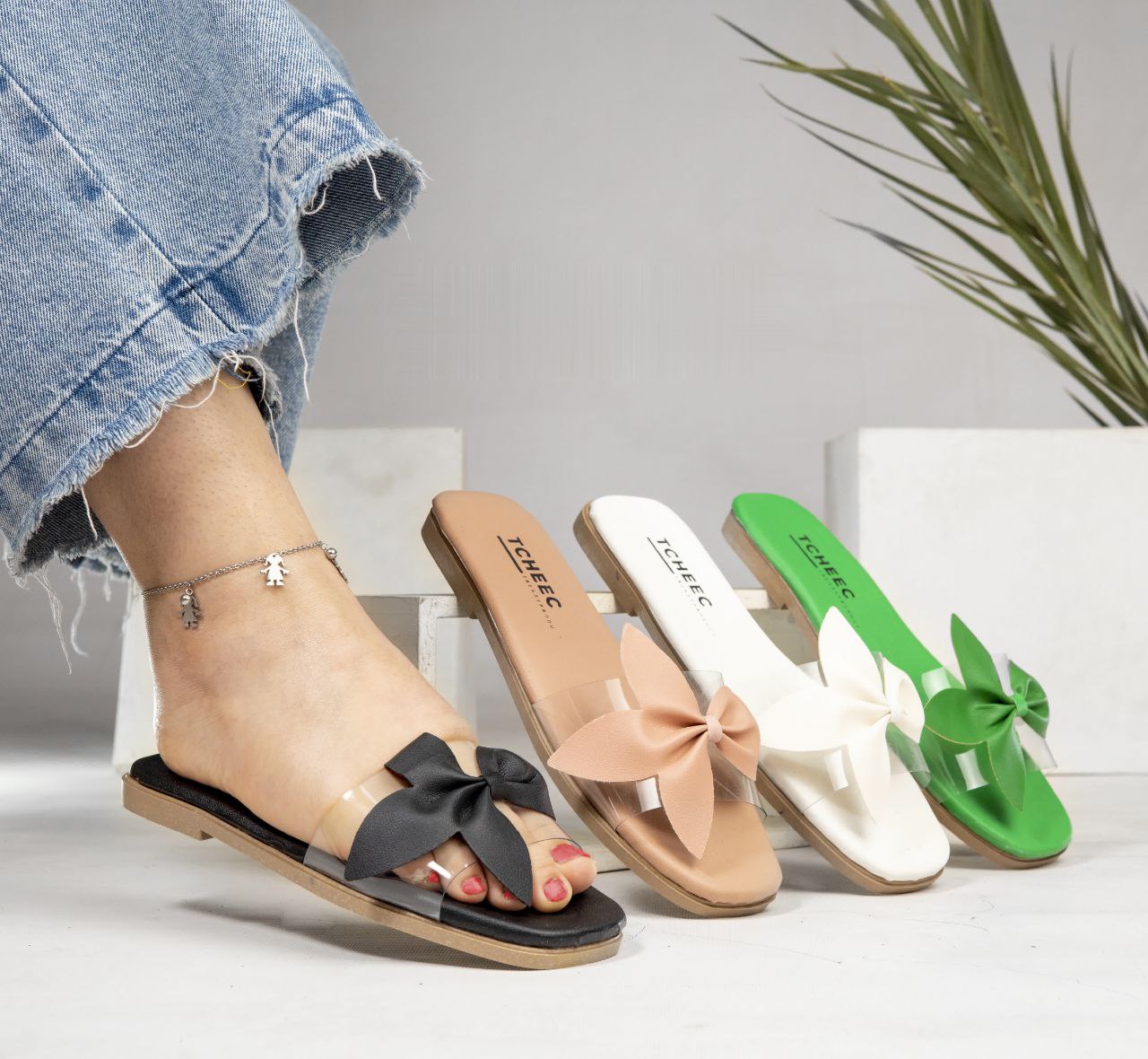 Bella Chain slipper-411