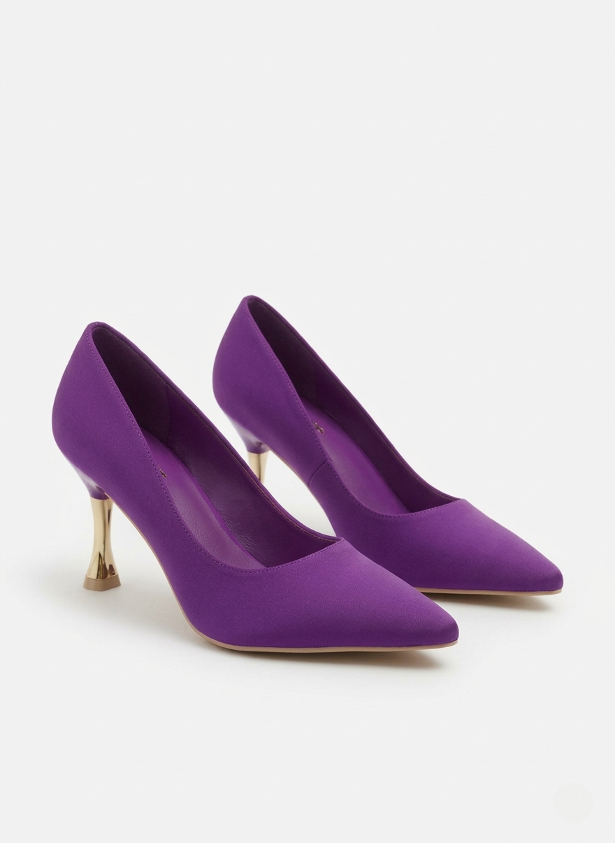 Modern golden heel boots-m107