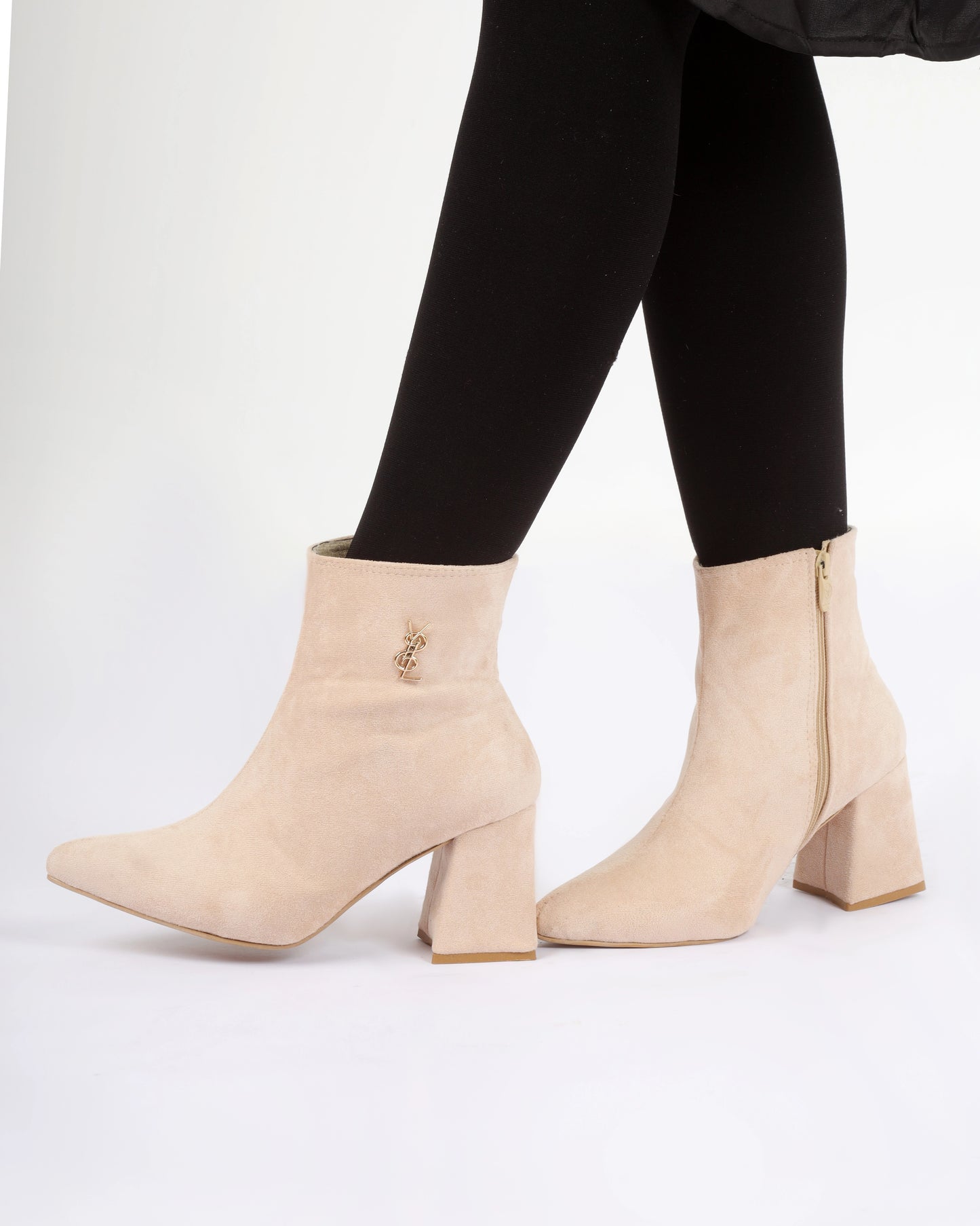 LS Mini Half Heel Light Suede-611