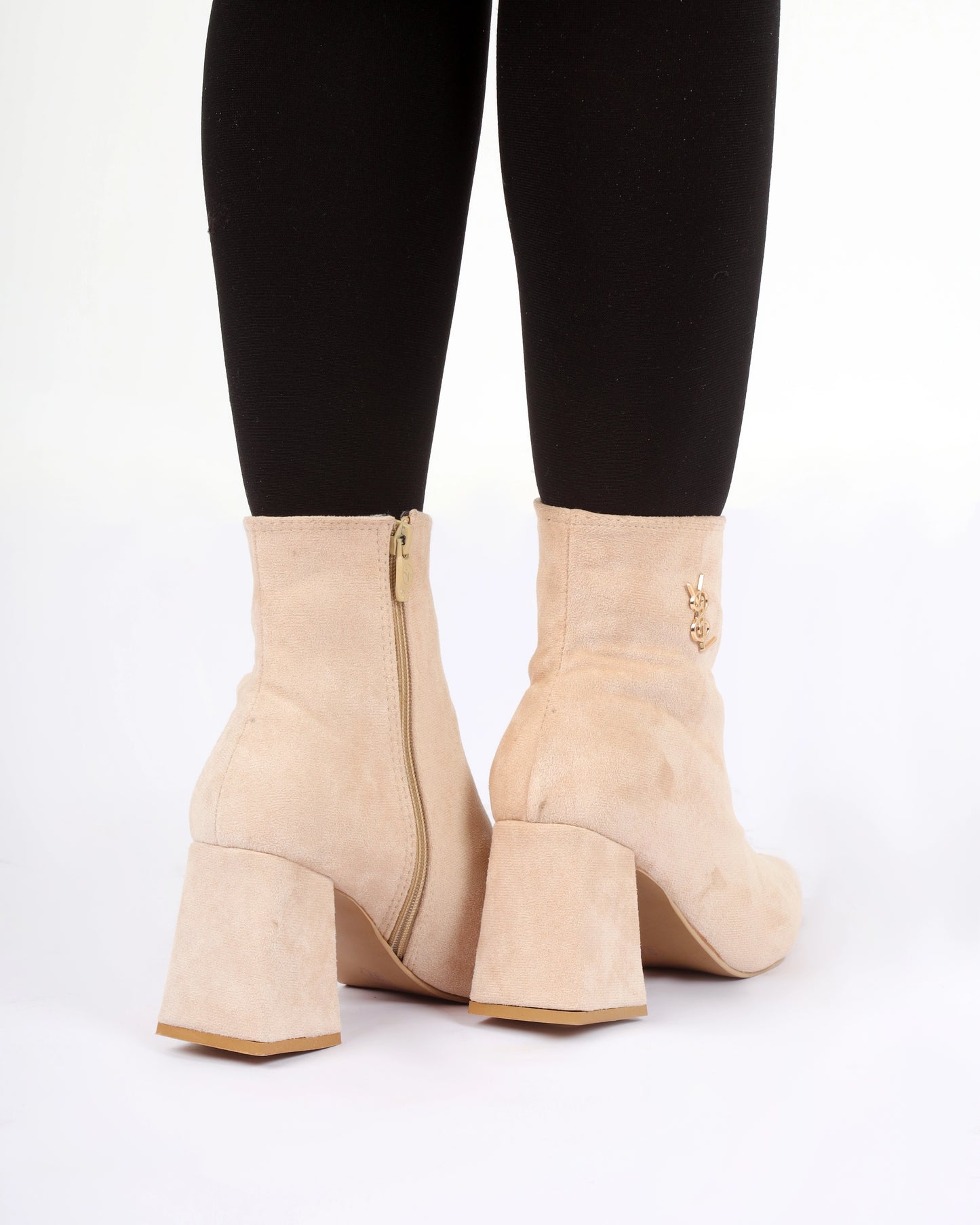 LS Mini Half Heel Light Suede-611