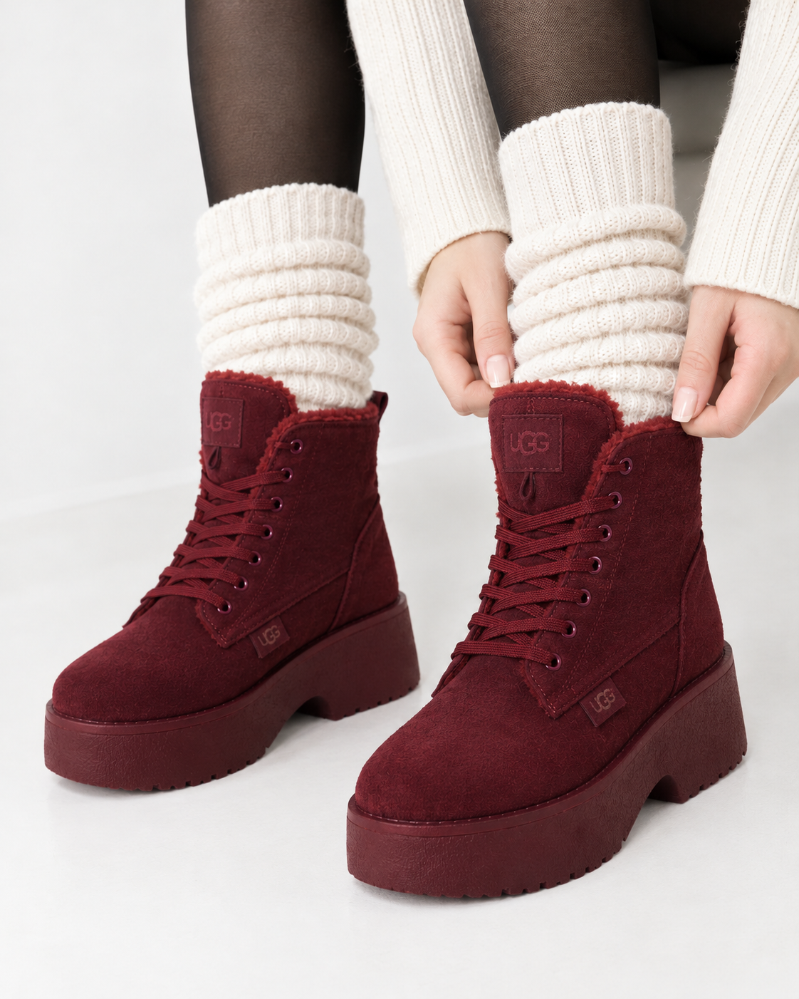 Cozy Chic Fur-Lined Ankle Boots