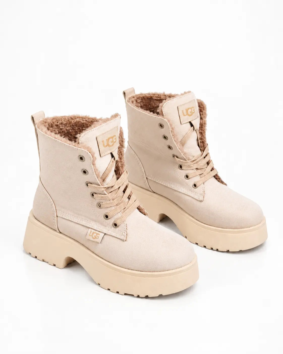 Cozy Chic Fur-Lined Ankle Boots