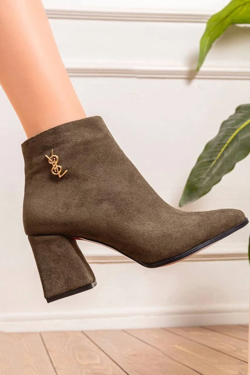 LS Mini Half Heel Light Suede-611