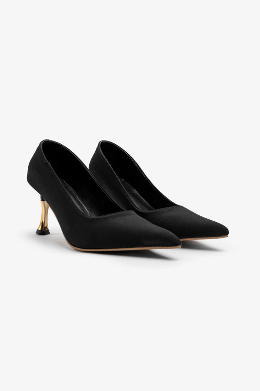 Modern golden heel boots-m107
