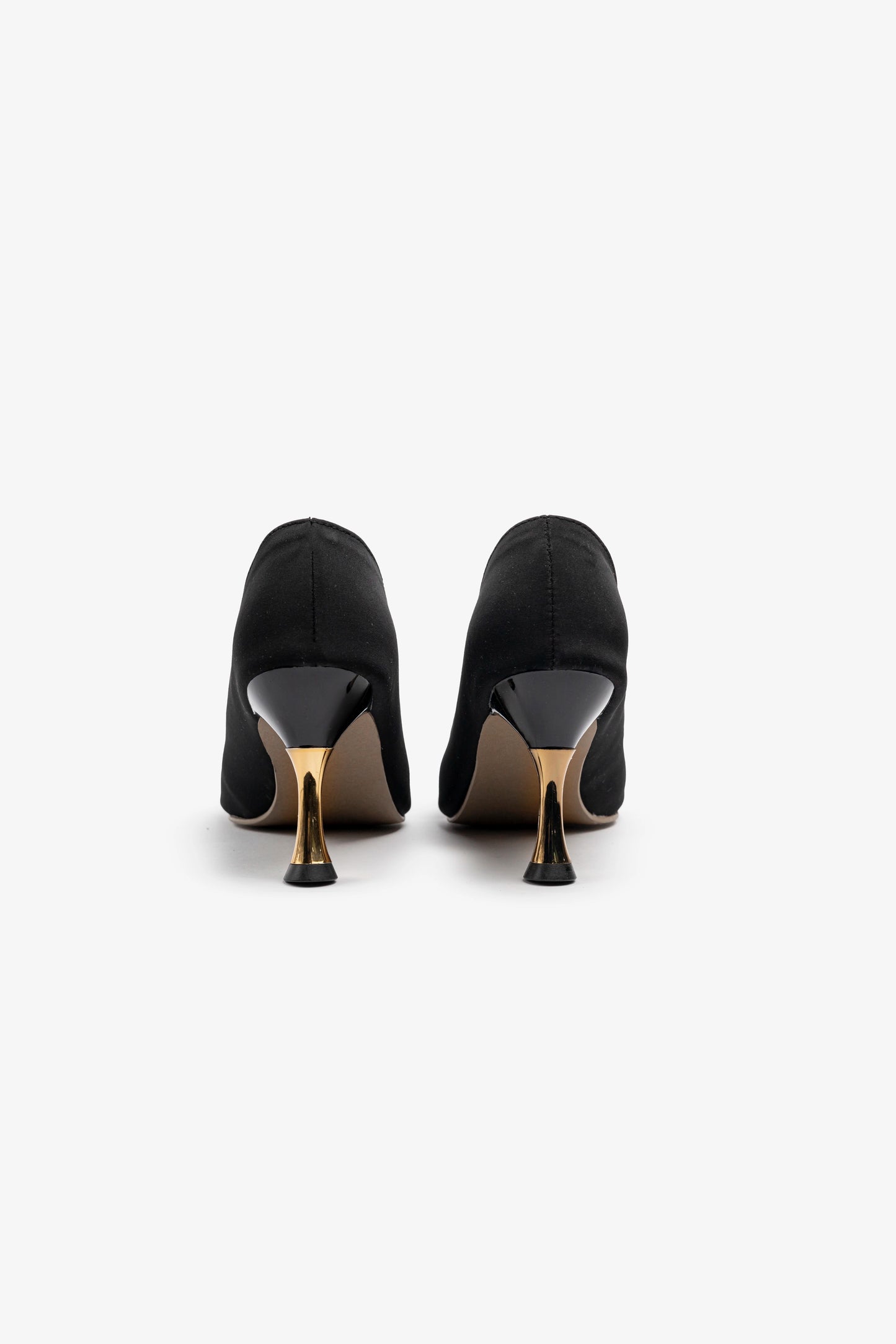 Modern golden heel boots-m107
