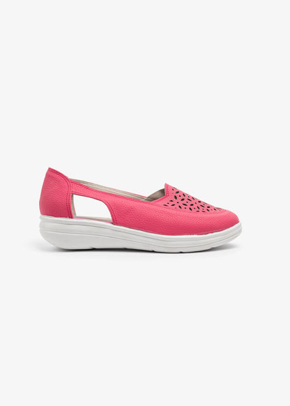 Flat shoe with medical soler-m101