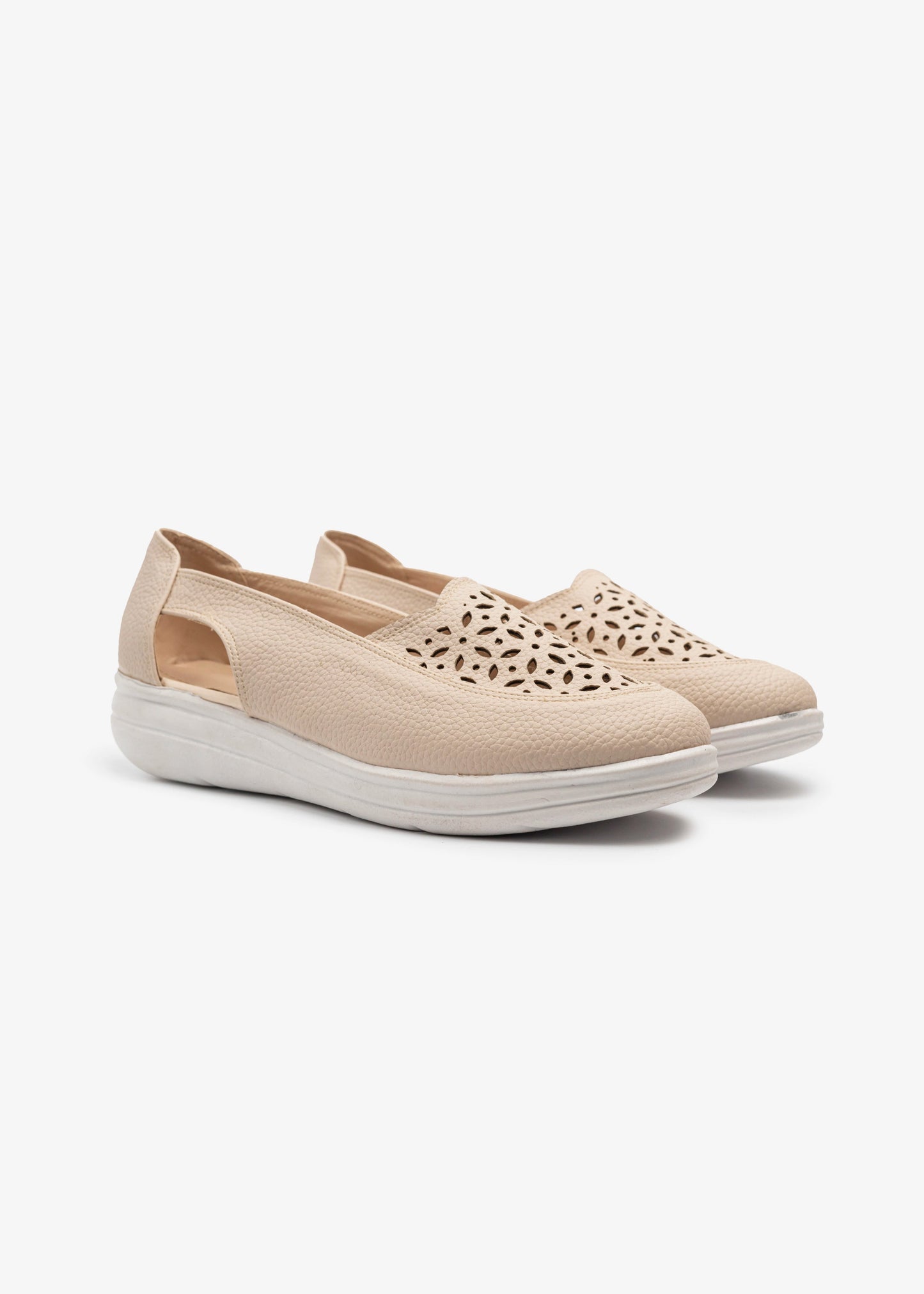 Flat shoe with medical soler-m101
