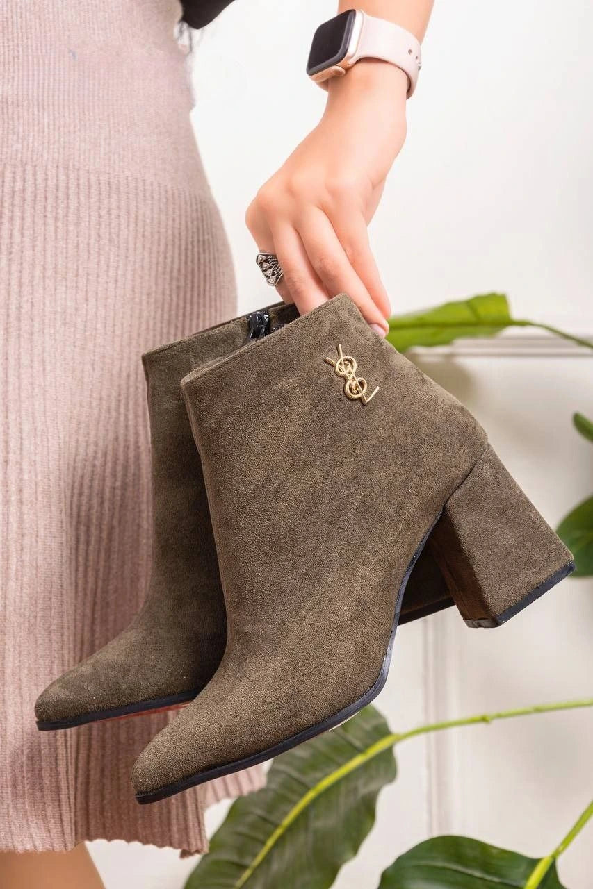 LS Mini Half Heel Light Suede-611