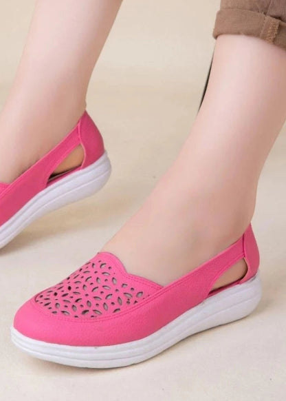 Flat shoe with medical soler-m101