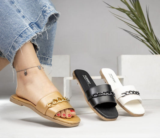 Chic Chain slipper-413
