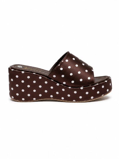 Polka Dot Platform Slider