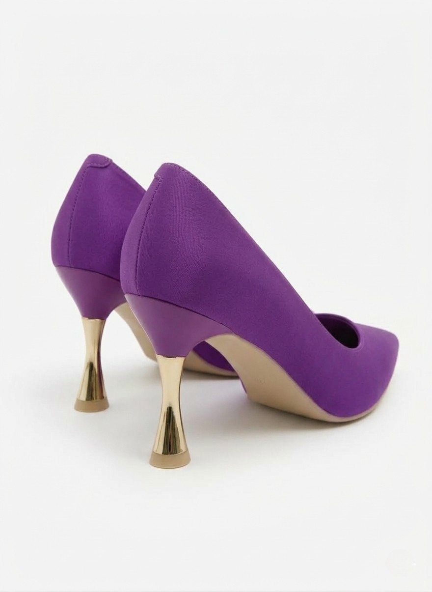 Modern golden heel boots-m107