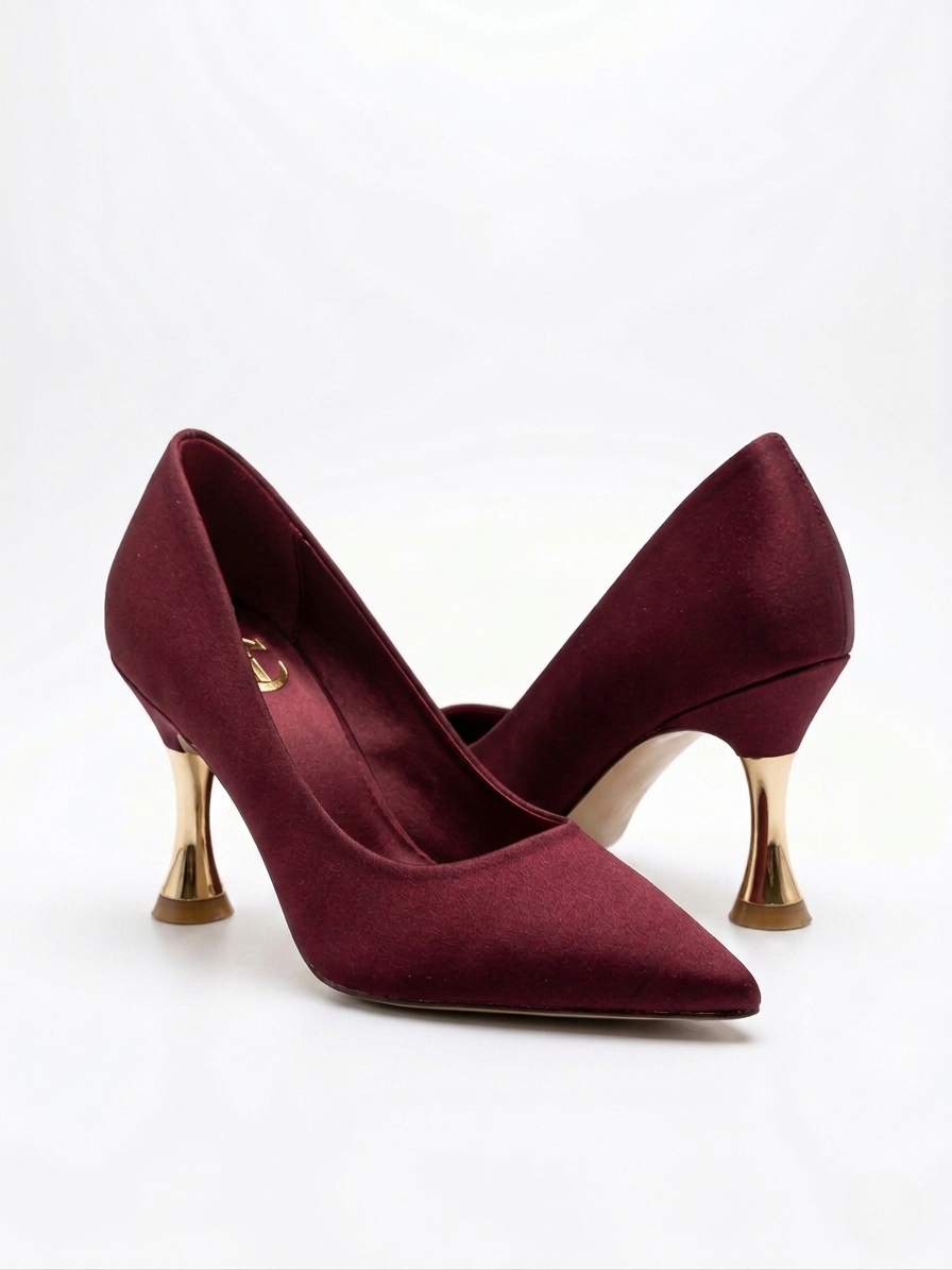Modern golden heel boots-m107