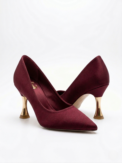 Modern golden heel boots-m107