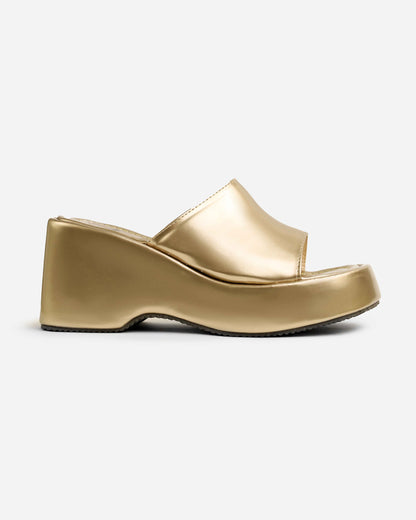 Modern shiny slipper-608