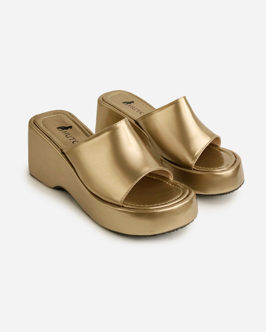 Modern shiny slipper-608
