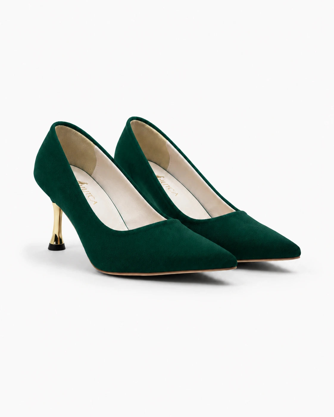 Modern golden heel boots-m107