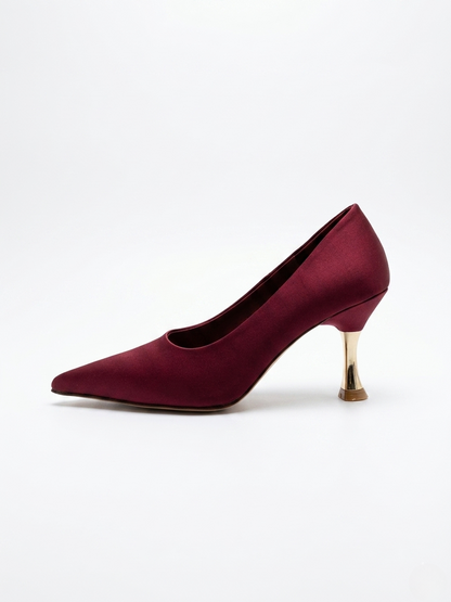Modern golden heel boots-m107