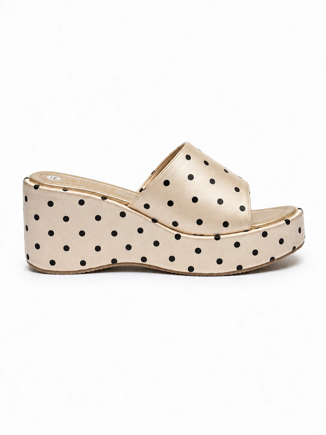 Polka Dot Platform Slider