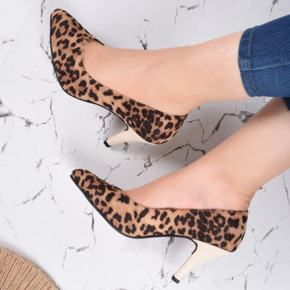 Soft leather heel boot-1500